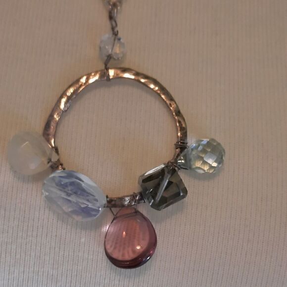 FAUX CRYSTAL NECKLACE   - Picture 3 of 4